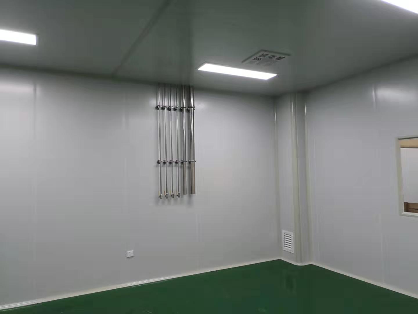 石家莊科源藥機(jī)十萬級(jí)凈化車間，完成第三方檢測(cè)驗(yàn)收