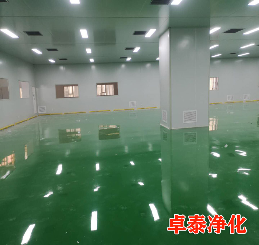 河北食品潔凈室無菌車間照明安裝規(guī)定，保定無塵室凈化車間找卓泰凈化