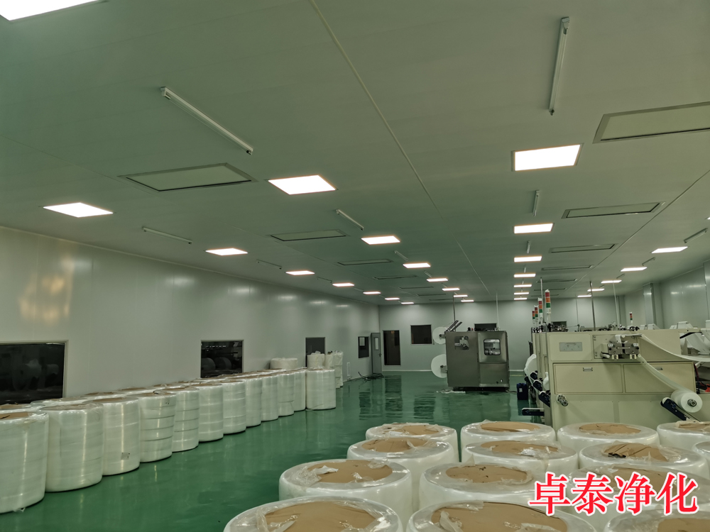 河北樸爾靚消字號凈化車間裝修完成