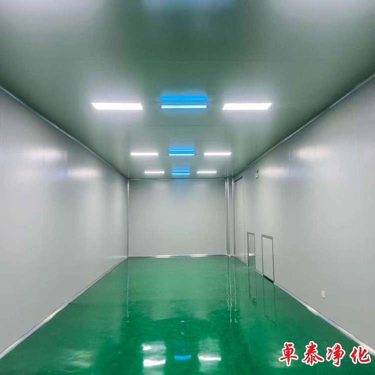 石家莊凈化車間裝修施工完成，河北凈化車間裝修廠家找卓泰凈化